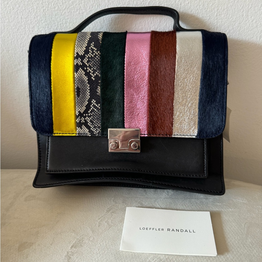 Loeffler Randall Rider Bag - Black Multicolor